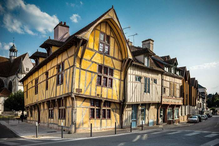 Maisons à colombages à Troyes