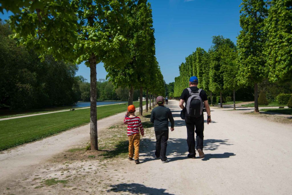 rambouillet en famille parc chateau 02